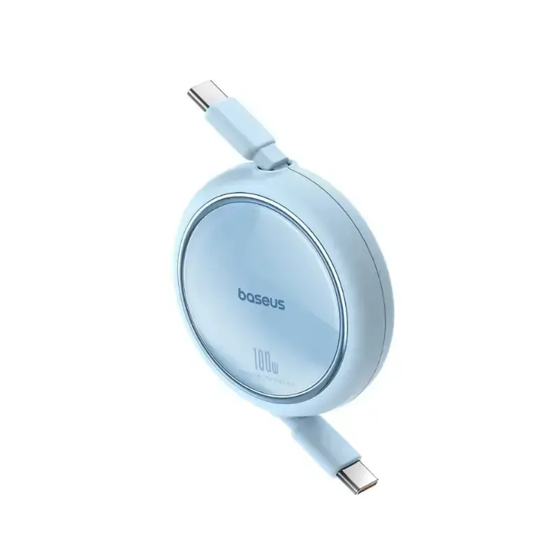 کابل شارژ  Baseus Free2 Draw Mini  ابی